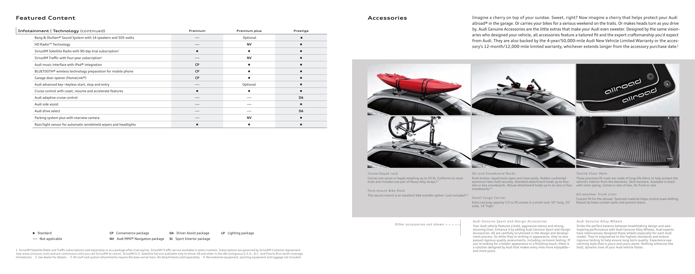 2013 Audi Allroad Brochure Page 7